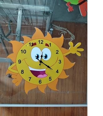 Đồng hồ kim trôi mặt trời cho trẻ em