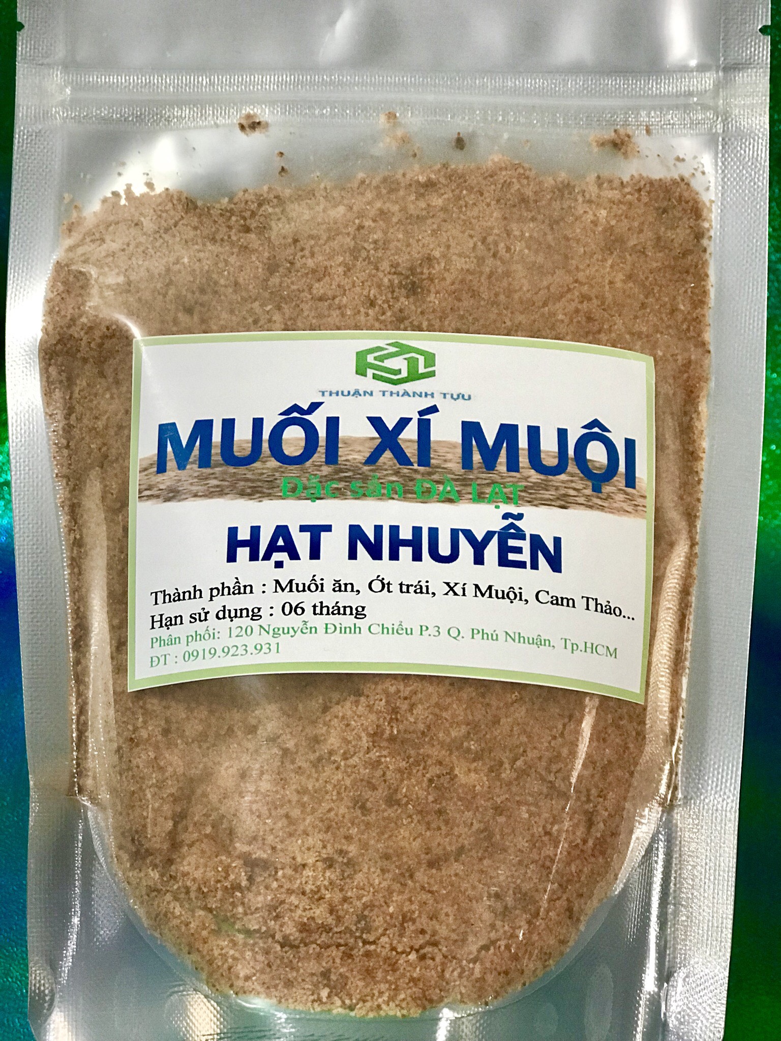 [HCM]MUỐI XÍ MUỘI hạt NHUYỄN gói 500gram 90.000đ