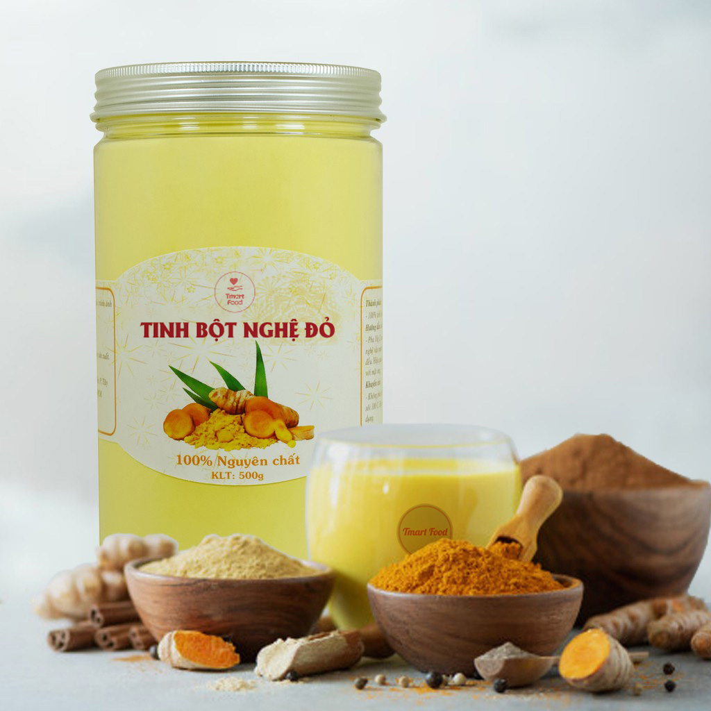 Tinh bột nghệ đỏ nguyên chất
