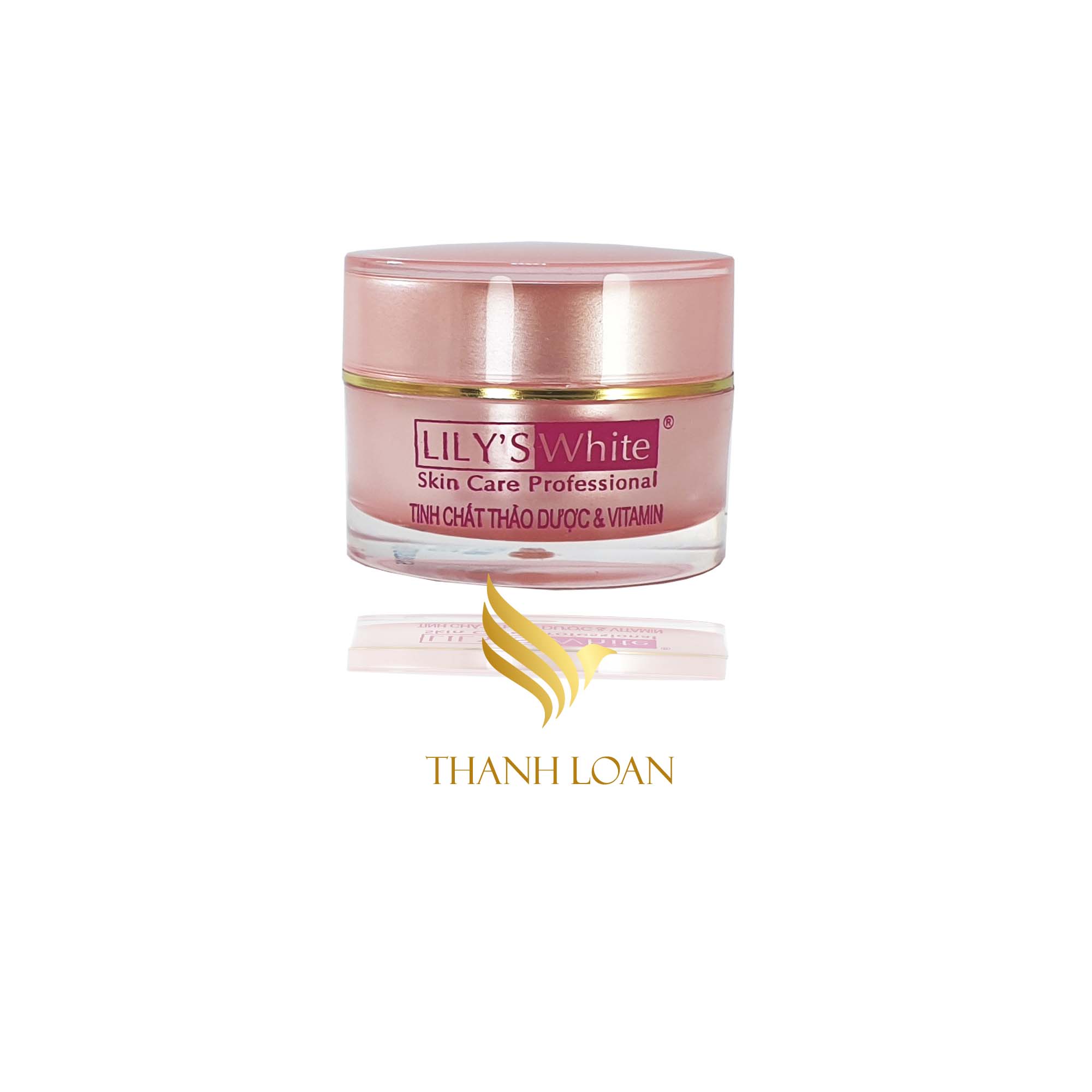 Kem dưỡng trắng da – Thảo dược Lily’s White hồng (Chống nắng – Dưỡng ẩm da)