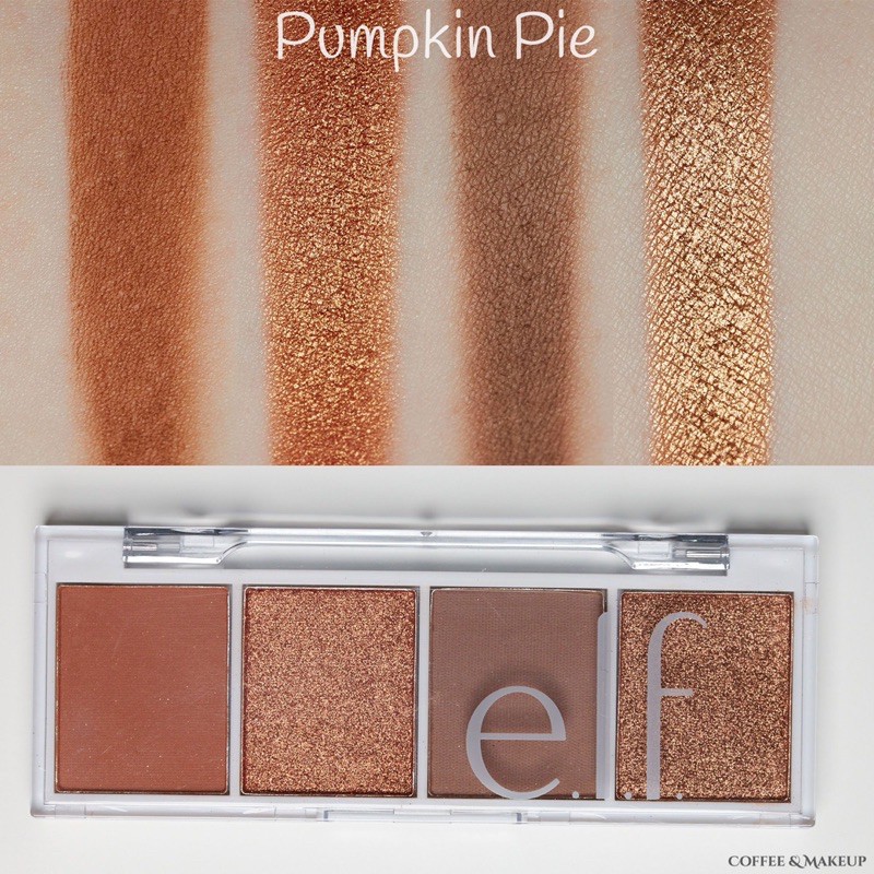 [Bill US] Bảng 4 ô phấn mắt E.L.F Bite Size Eyeshadow 3.5g - màu Pumpkin Pie