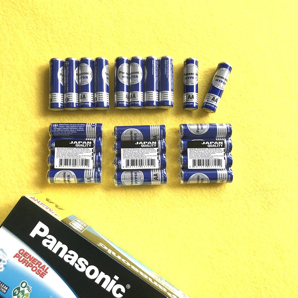Pin AA Panasonic R6UT/4S, Pin Panasonic Xanh ( 12 Viên )