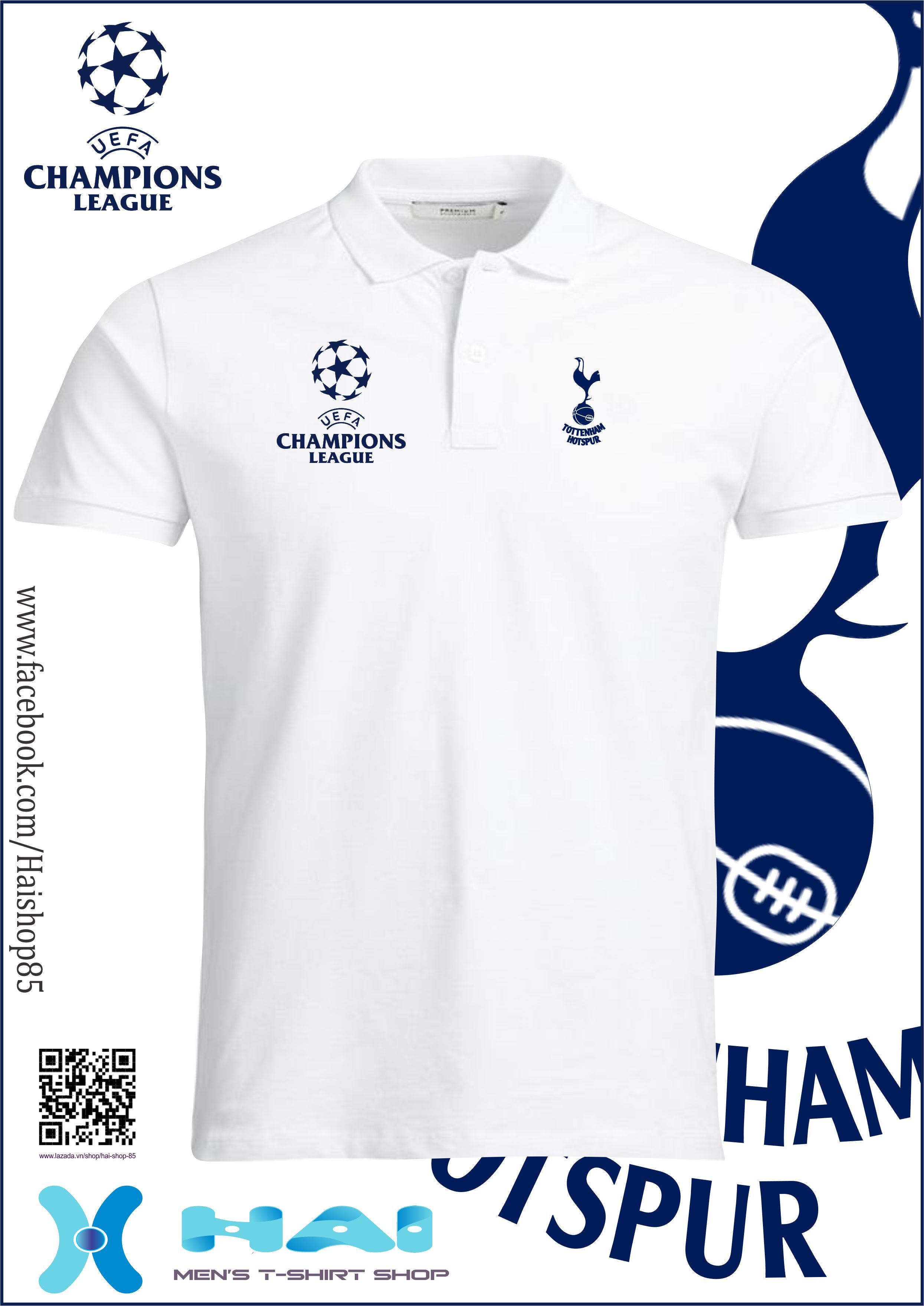 áo thun Tottenham  Champion League 2022 - 2023