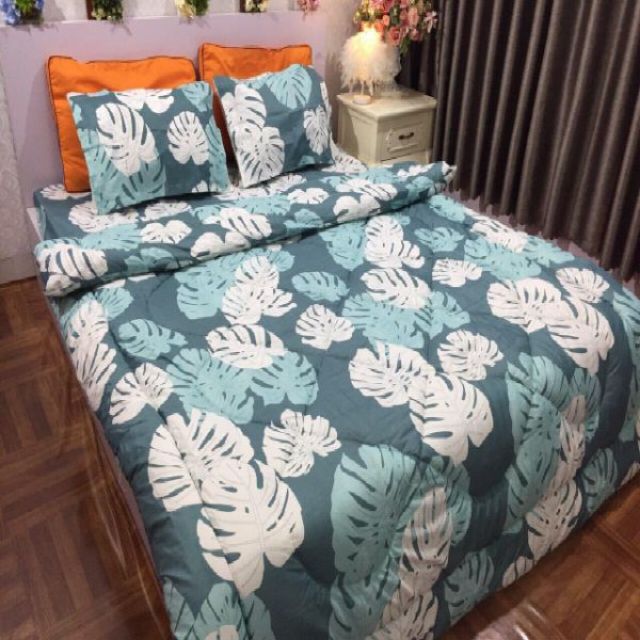 Set ga gối 1m8 cotton poly m0063356