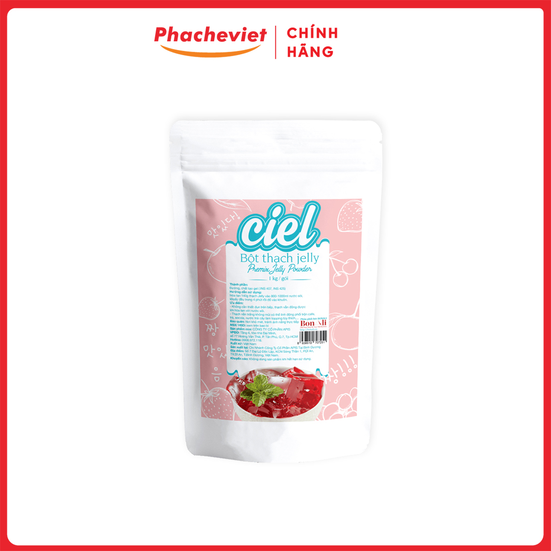 Bột thạch jelly ciel 1kg