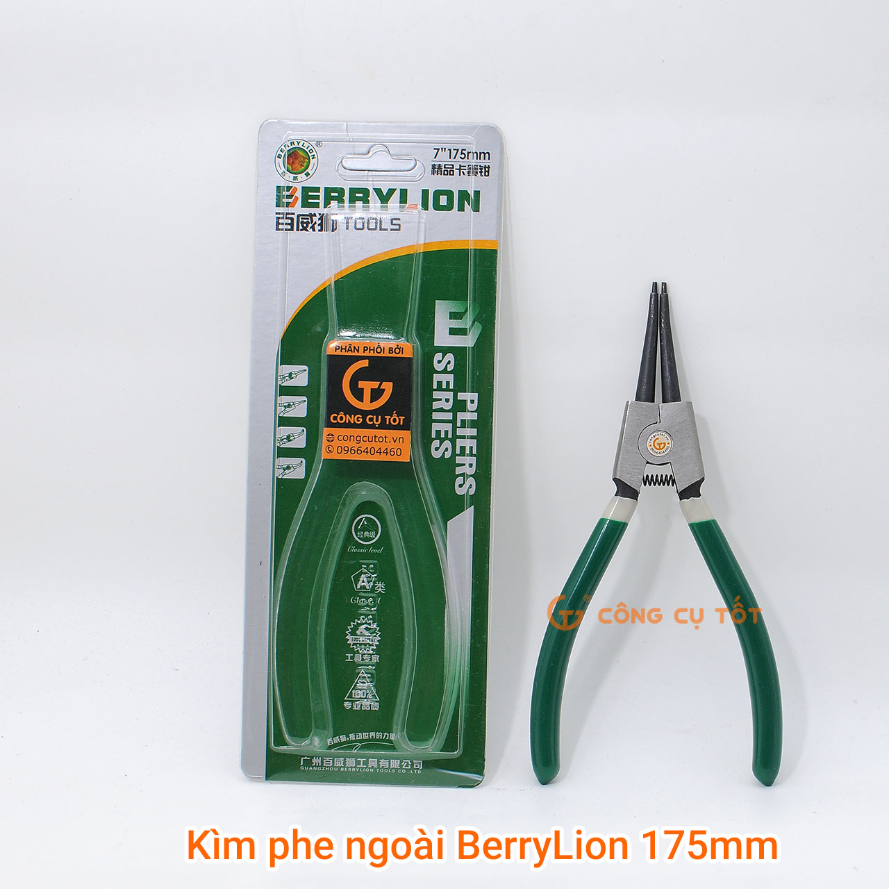Kìm phanh- kìm phe Berrylion 150mm, 175mm
