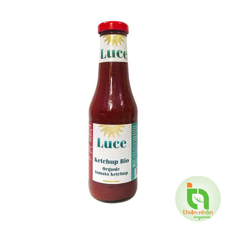 Ketchup cà chua hữu cơ Luce 500g - Luce Organic Tomato Ketchup 500g