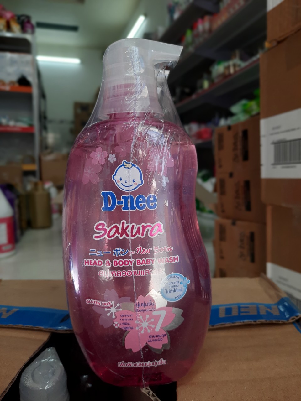 Sữa tắm gội toàn thân Dnee 380ml