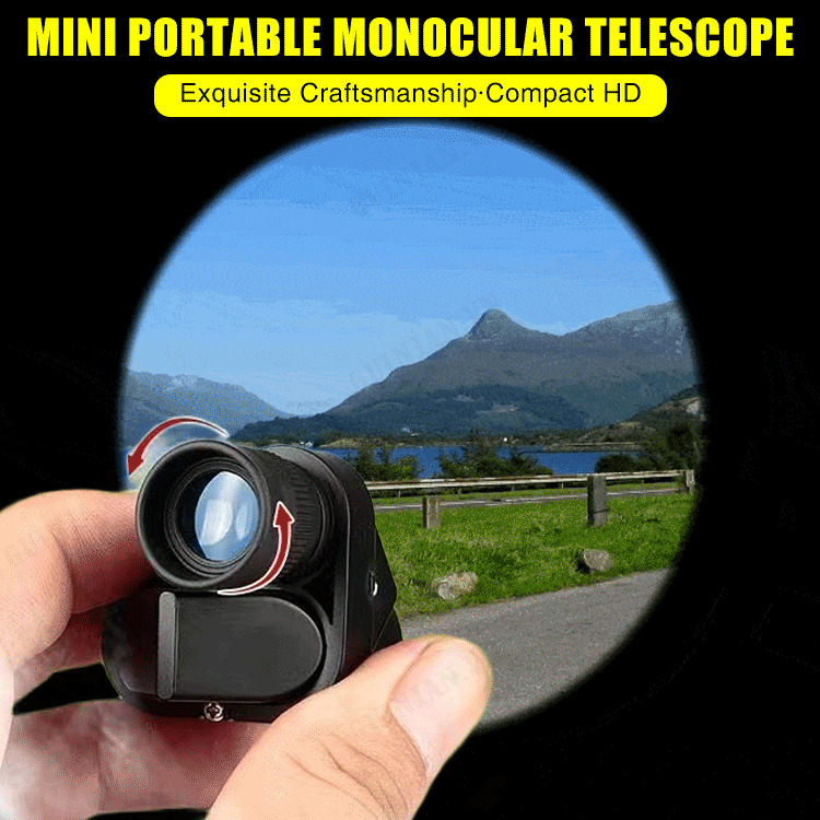 guinian portable mini monocular high definition high magnification