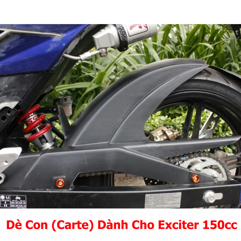 Dè Carte (Chắn bùn) Bánh Sau Dành Cho Exciter 150