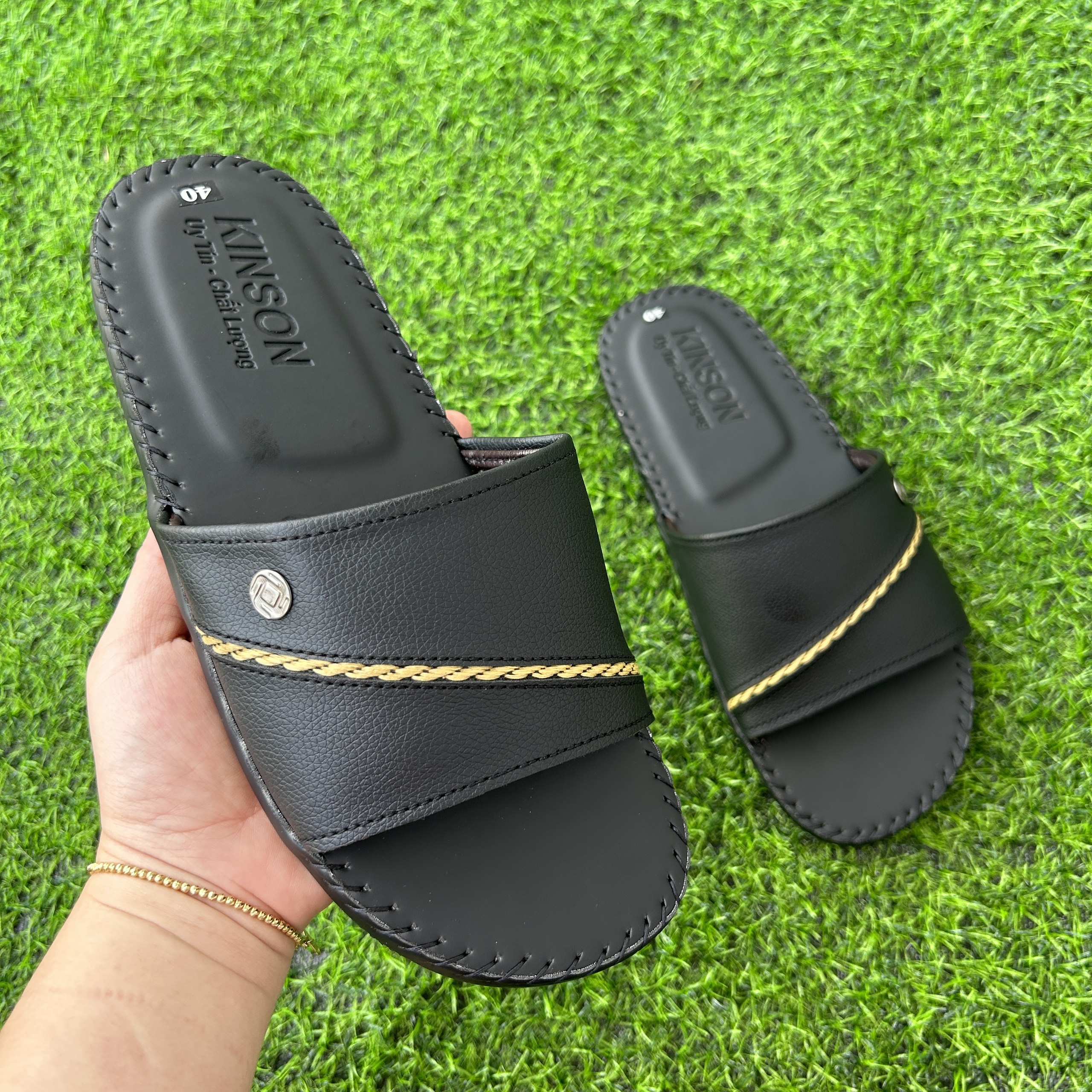 Dép Kẹp Quai Đan Chất Poly - KINSON Shop