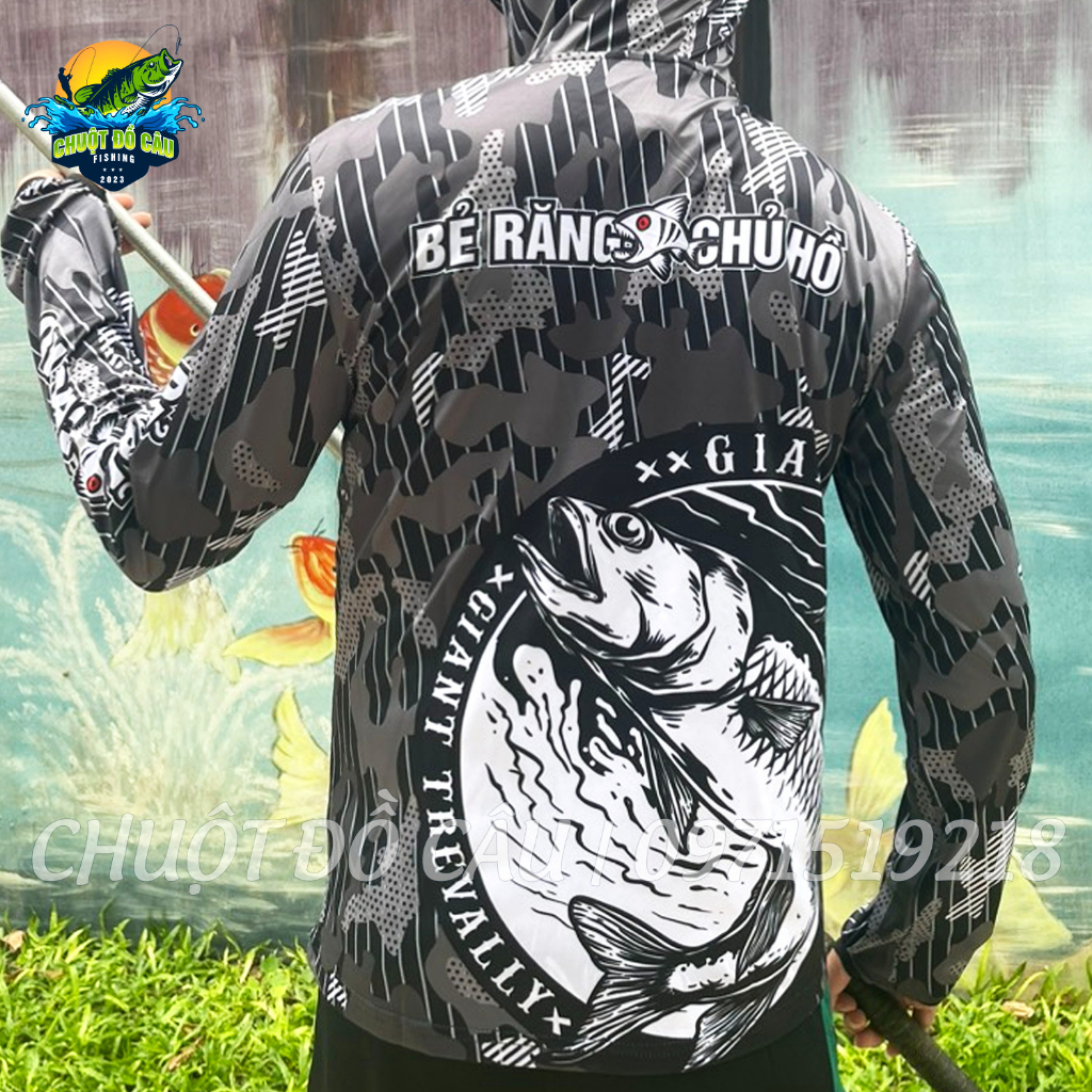 Áo khoác câu cá Bẻ Răng Chủ Hồ