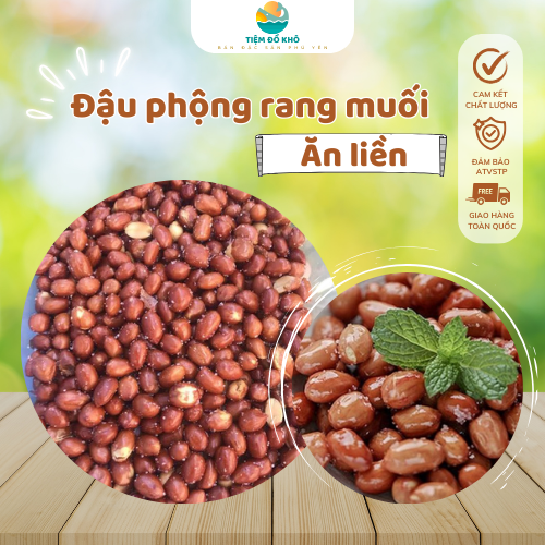 500gr Đậu phộng rang muối