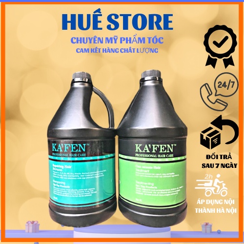 Dầu gội xả can 5l kafen phục hồi tóc - siêu rẻ, siêu mềm mượt huế store
