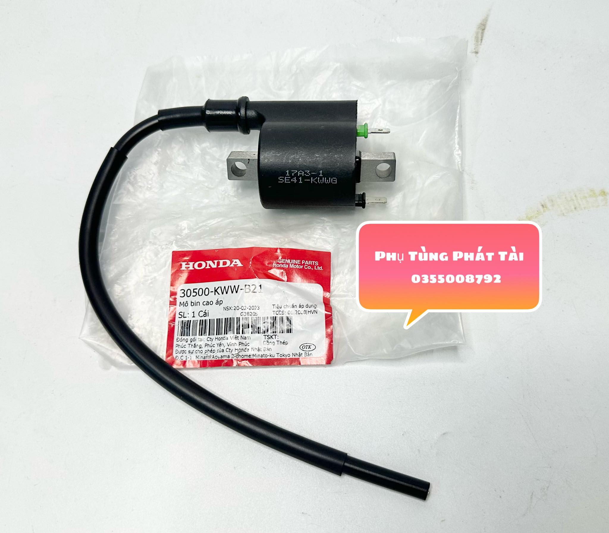 Mô bin sườn wave s110 - blade - rsx - wave a110 chính hãng honda