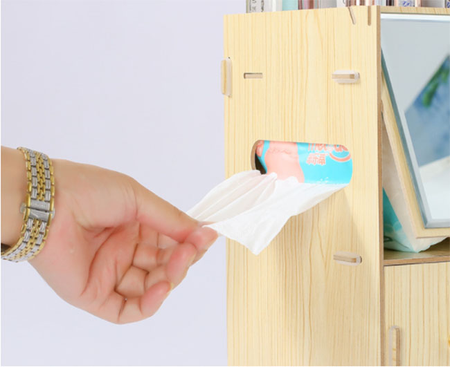 Kệ Để Đồ Mỹ Phẩm Cao Cấp Gỗ Trơn Chọn Màu