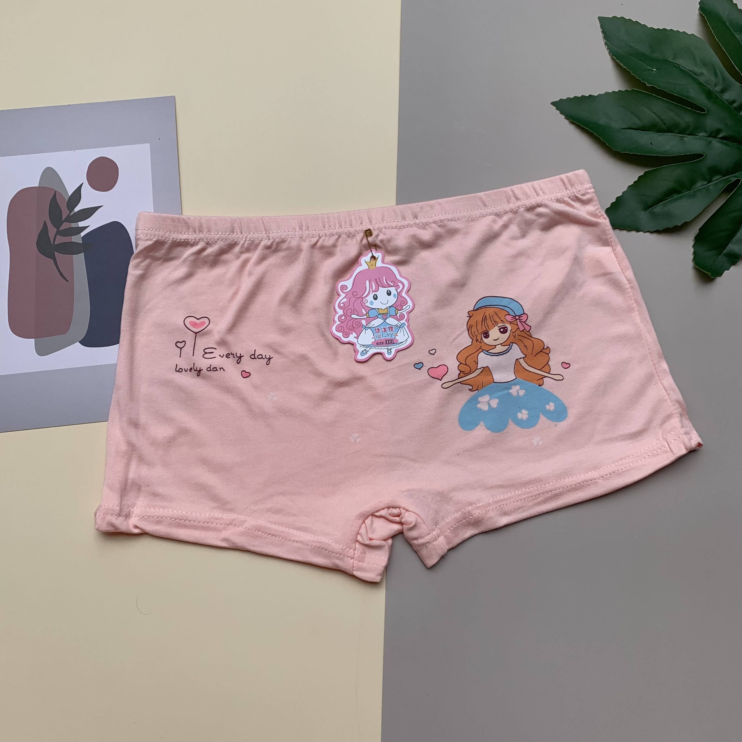 Combo quần chip bé gái mềm mịn cao cấp chất cotton Aha Store
