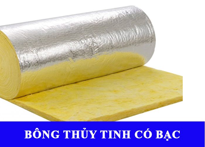 HCM Bông thủy tinh cách nhiệt (1m x 1m2, dày 25mm)