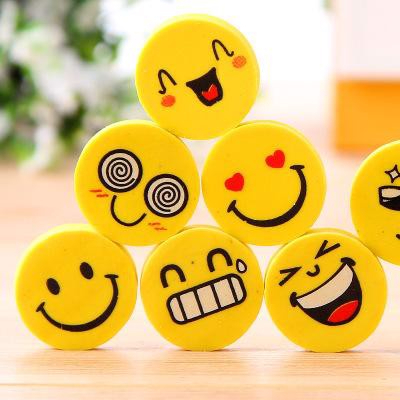 [MUA NHIỀU SIÊU RẺ] Combo 4 gôm tẩy chì hình mặt cười biểu cảm dễ thương