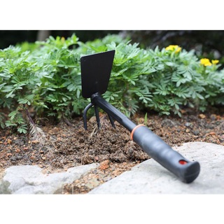 [Rẻ vô địch] CUỐC CÀO SỚI ĐẤT 2 ĐẦU MINI CÁN CAO SU dài 30cm tiện dụng