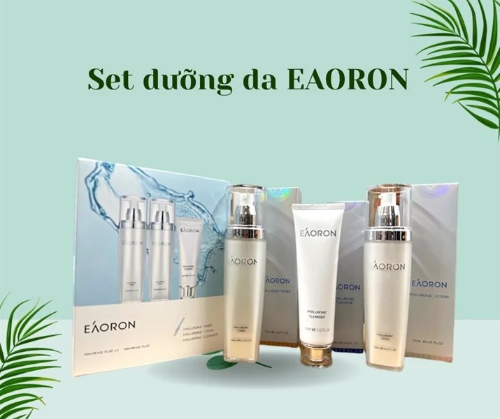 [Tặng son dưỡng môi Rebirth] Set 03 món dưỡng da Eaoron nội địa Úc ( Gồm sữa rửa mặt , nước hoa hồng và sữa dưỡng)