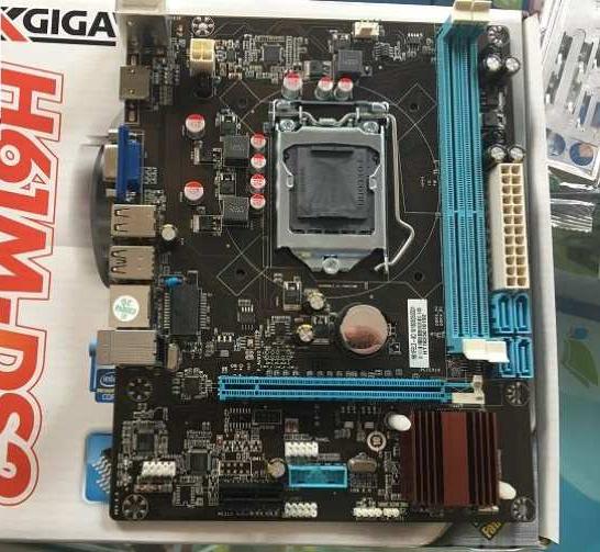 MAIN KGIGA H61M DS2. BẢO HÀNH 24 THÁNG, HÀNG NHẬP KHẨU