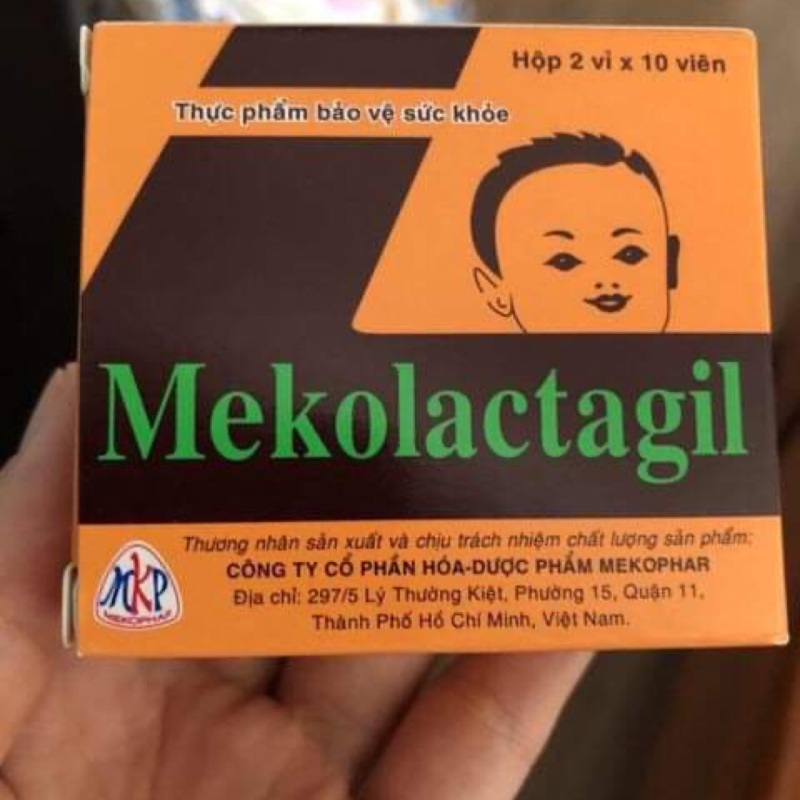 Tảo lợi sữa Meko Lactagil nhập khẩu