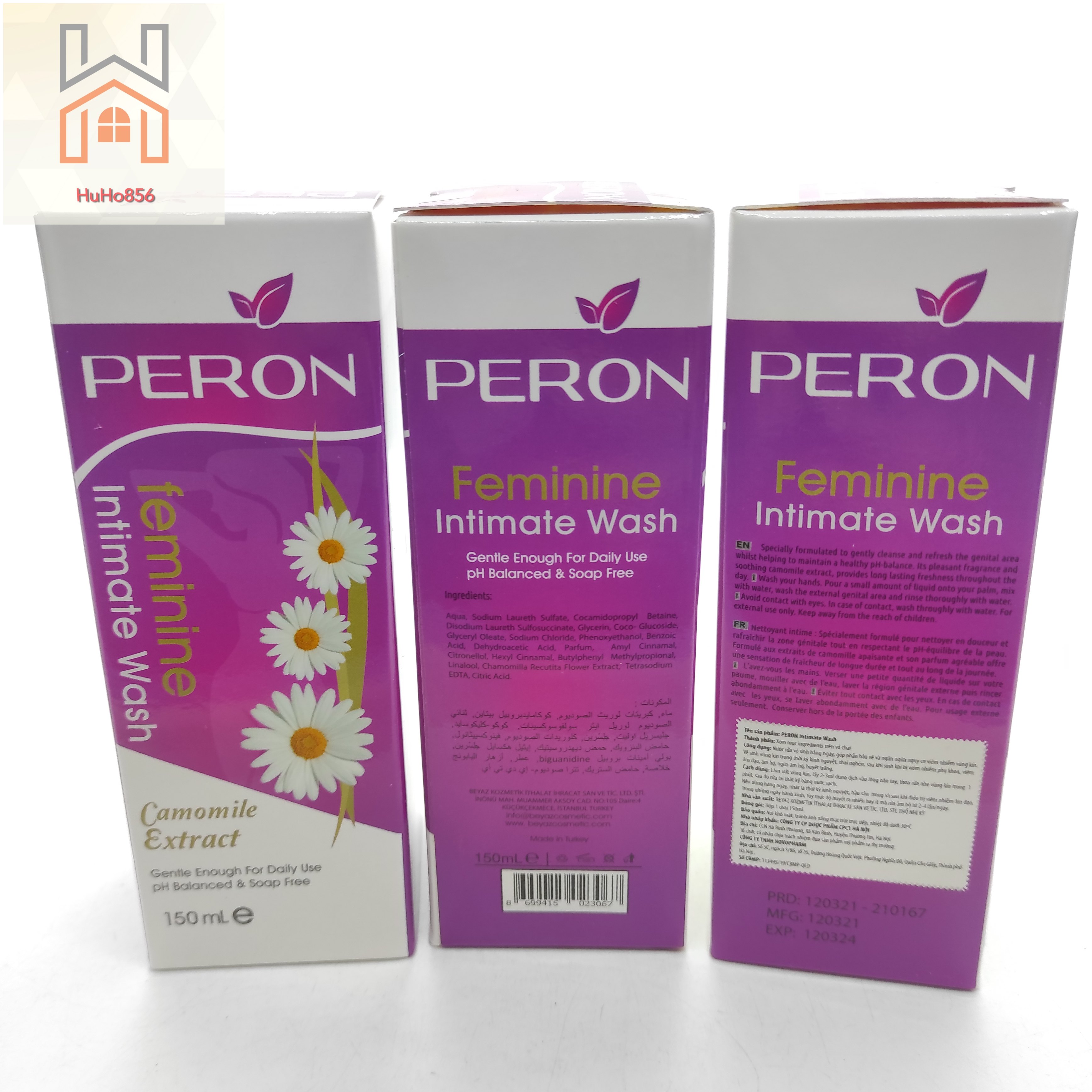 [Chính hãng] Dung Dịch Vệ Sinh Phụ Nữ Peron 150ml
