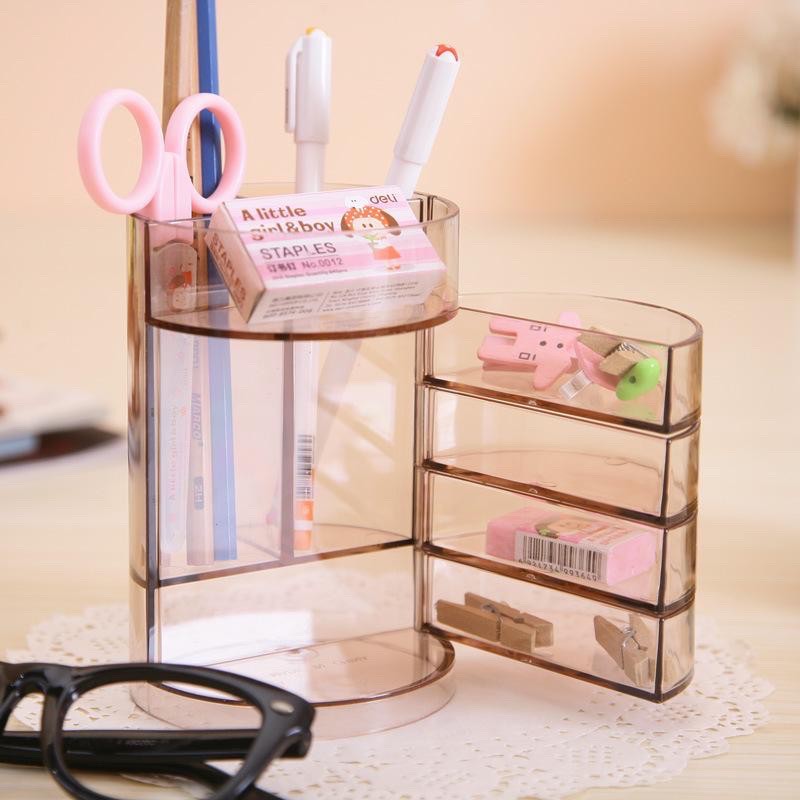 Ống cắm bút viết / Khay cắm bút Deli 906