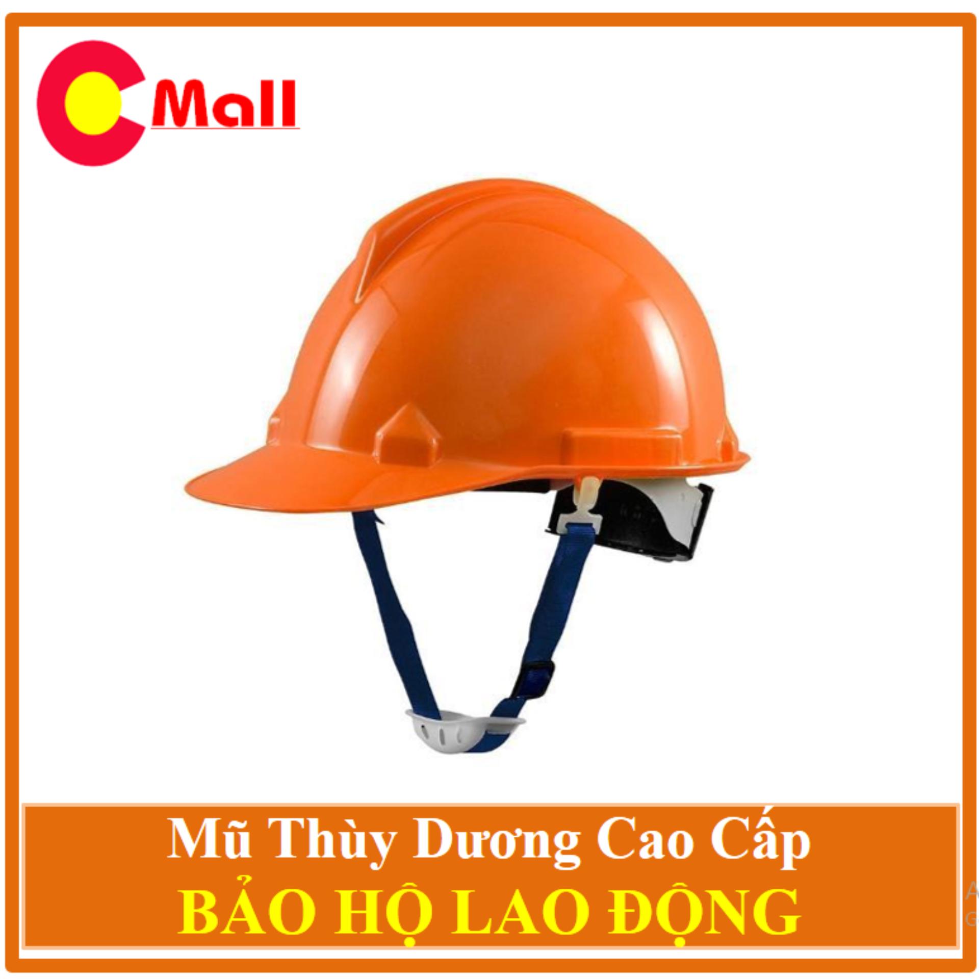 Mũ Bảo Hộ Thùy Dương Có Nút Vặn An Toàn - Tặng khăn Mặt Cao Cấp