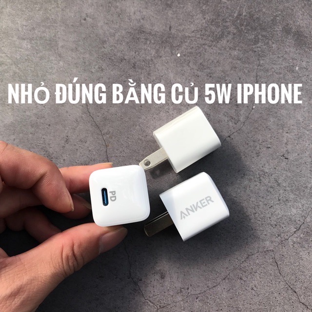 Củ Sạc Anker PowerPort PD Nano 20w - A2634
