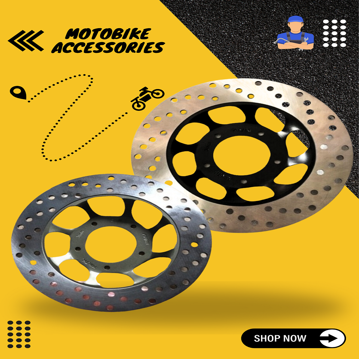Đĩa thắng ( Đĩa phanh ) Honda Wave Zx, Future 1 loại 1
