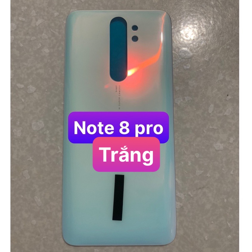 kính Lưng xiaomi redmi note 8 pro zin