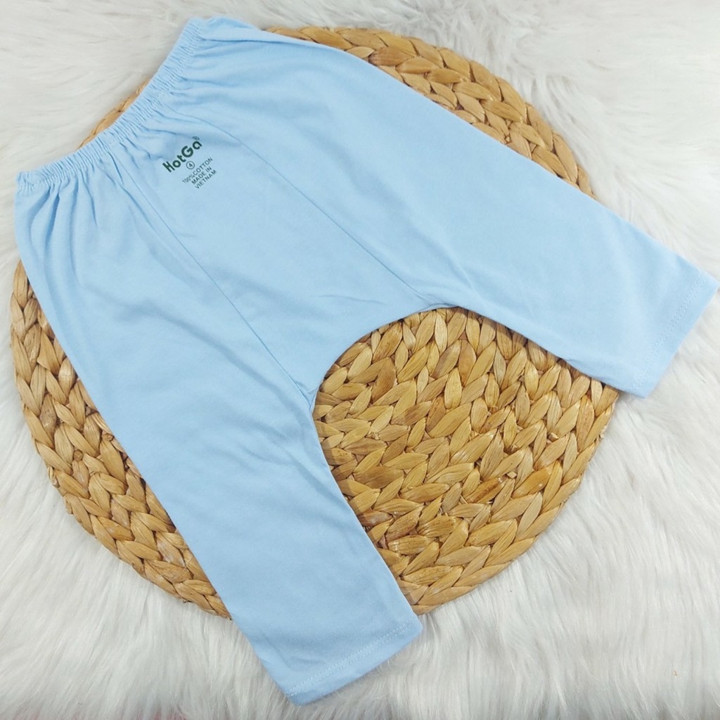 (3-12kg)  QUẦN DÀI MẶC BỈM COTTON MÀU - HOTGA