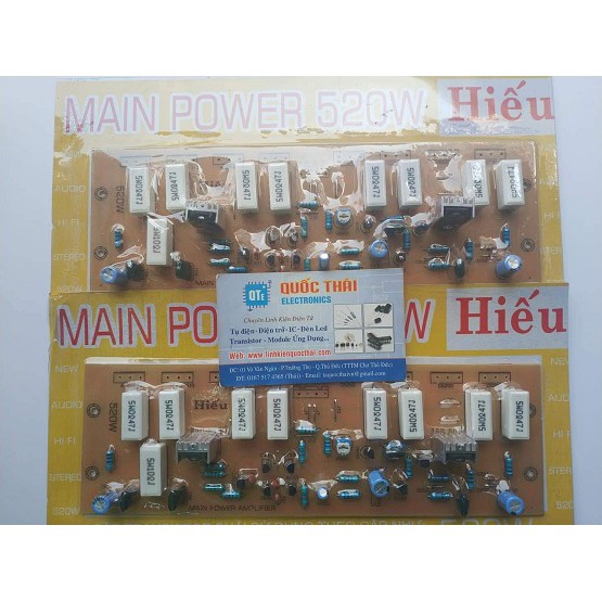 Board công suất 16 sò hiếu 520w