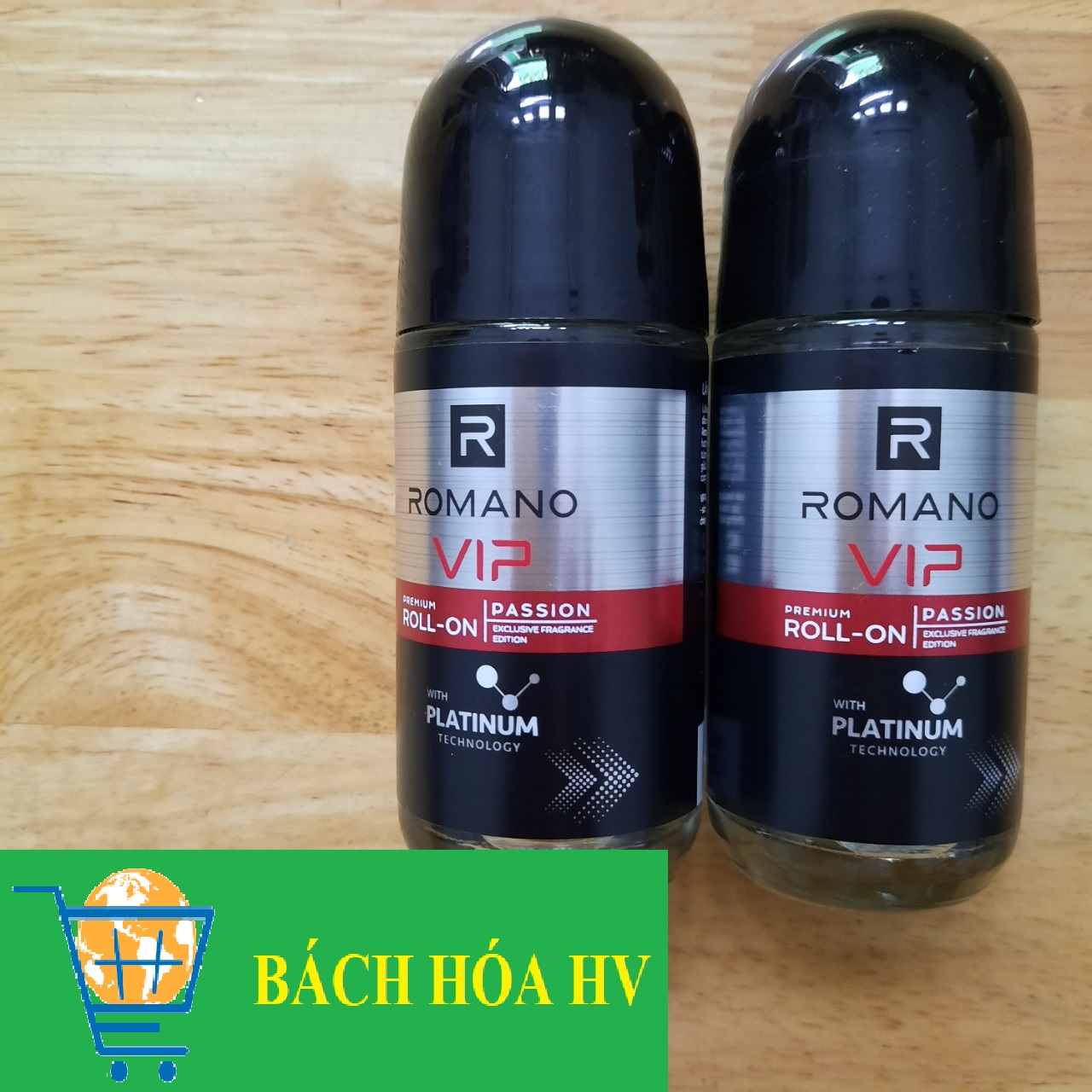 Combo 2 chai lăn 50ml ROMANO VIP - BACH HOA HV