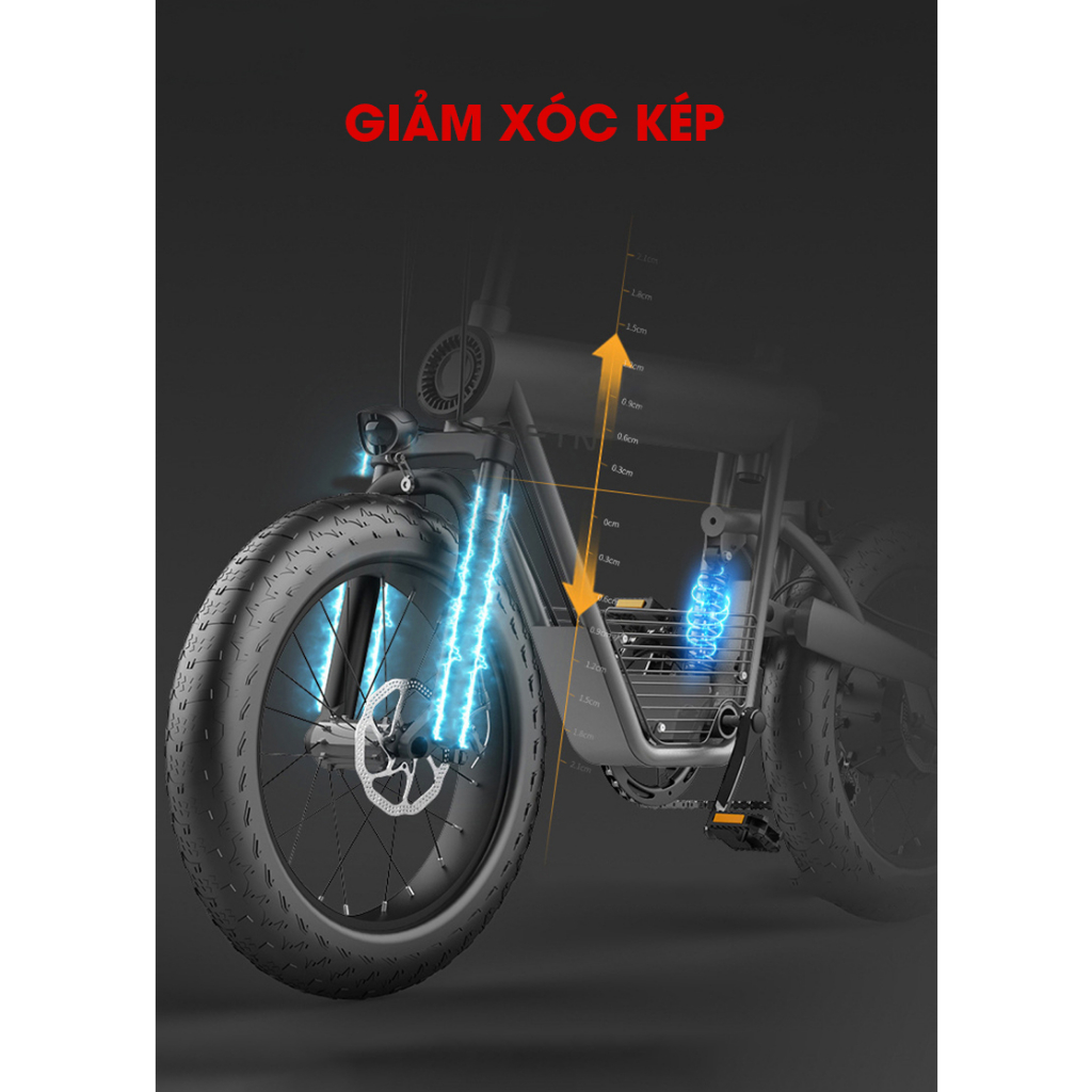 Xe Đạp Điện Trợ lực FTN T20 Thể Thao