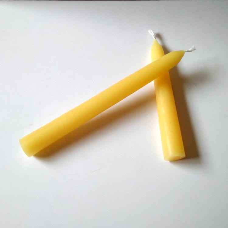 Nến sáp ong tự nhiên xuất Mỹ dạng thanh 16cm (loại 25gr)