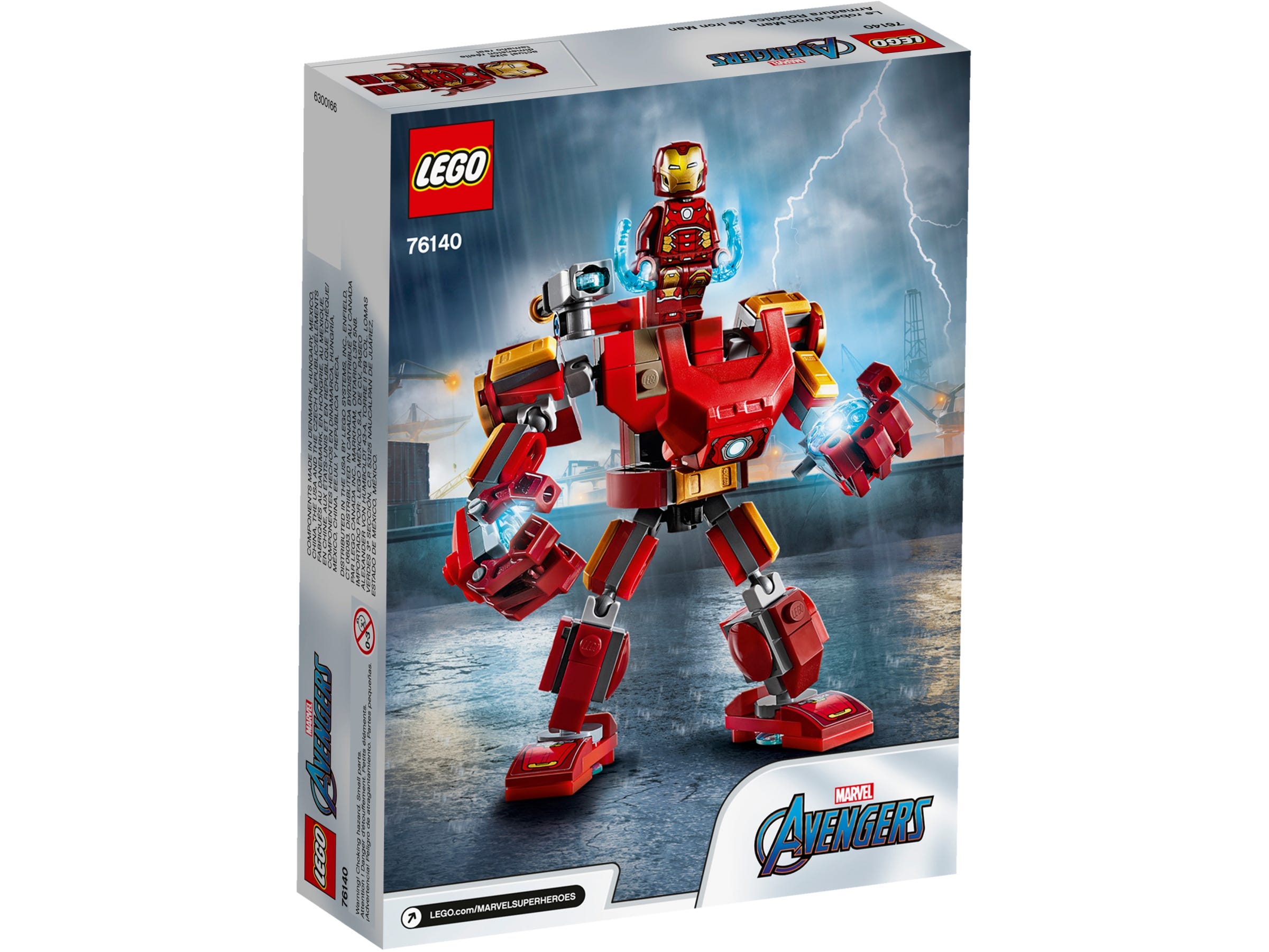 [HAPPY BRICKS] LEGO  MARVEL AVENGERS - 76140 - CHIẾN GIÁP NGƯỜI SẮT - IRON MAN MECH