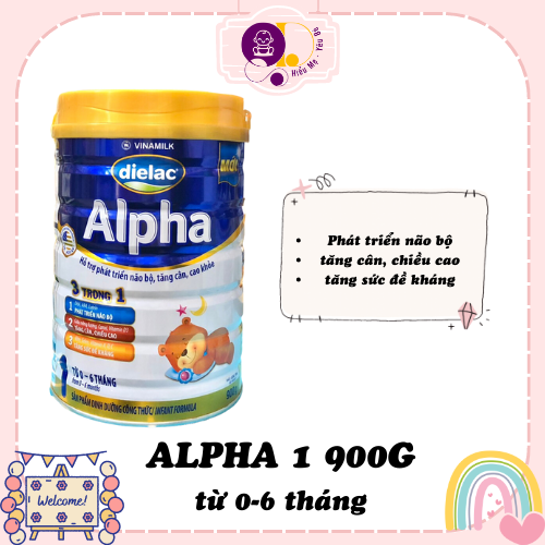 Sữa Bột ALPHA 1 2 3 (900G-DATE 2025)