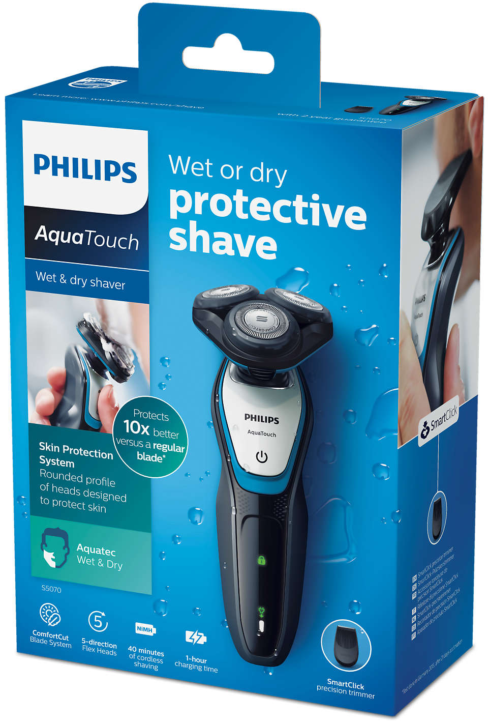 [HCM]Máy cạo râu Philips S5070 Hàng CHÍNH HÃNG (Bảo hành 2 năm toàn quốc)