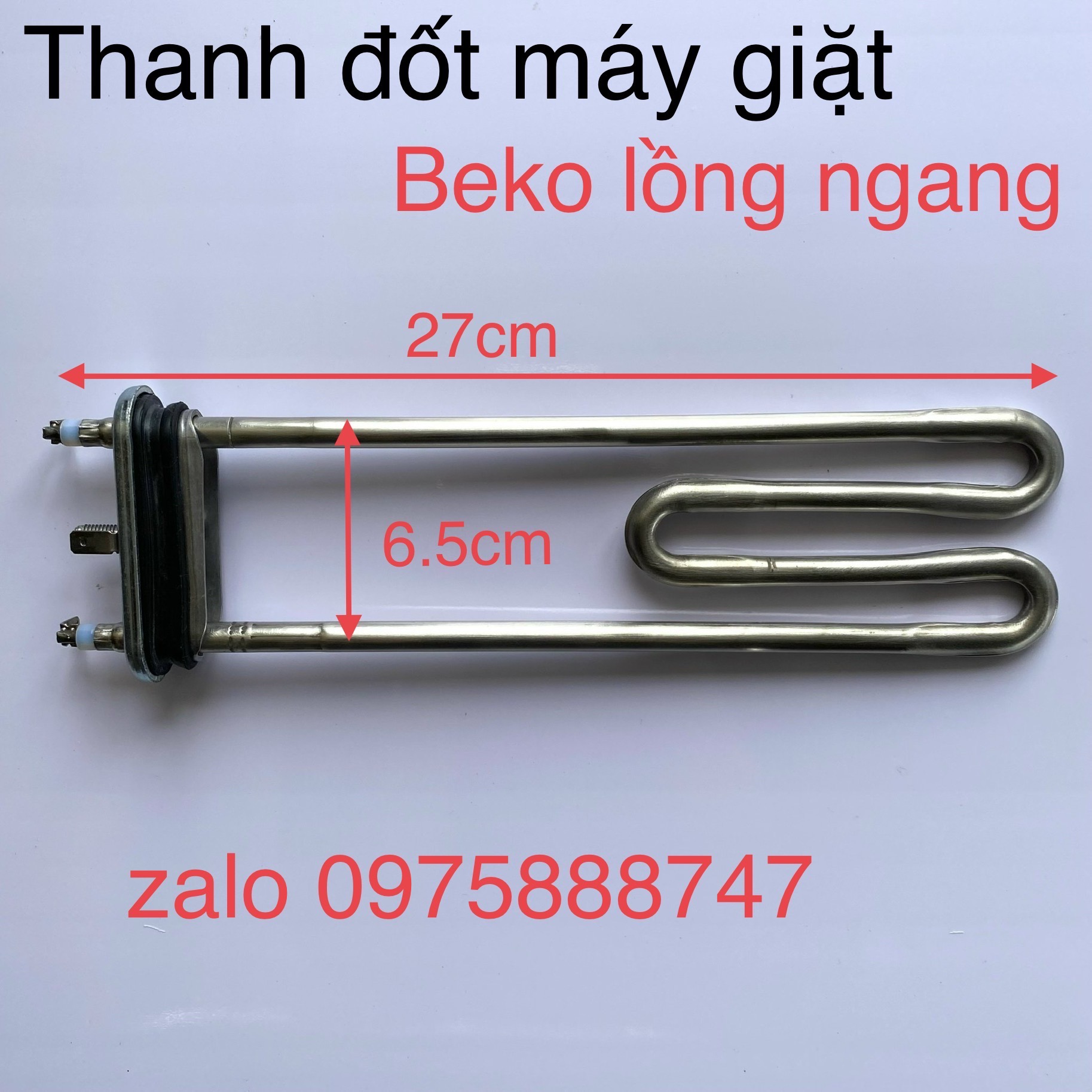 Thanh đốt máy giặt Beko lồng ngang