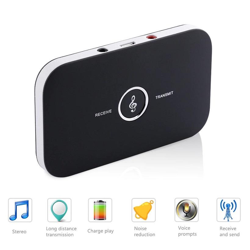 Thiết bị thu phát bluetooth B6 - Máy thu phát tín hiệu nhạc không dây - Wireless 2in1 B6