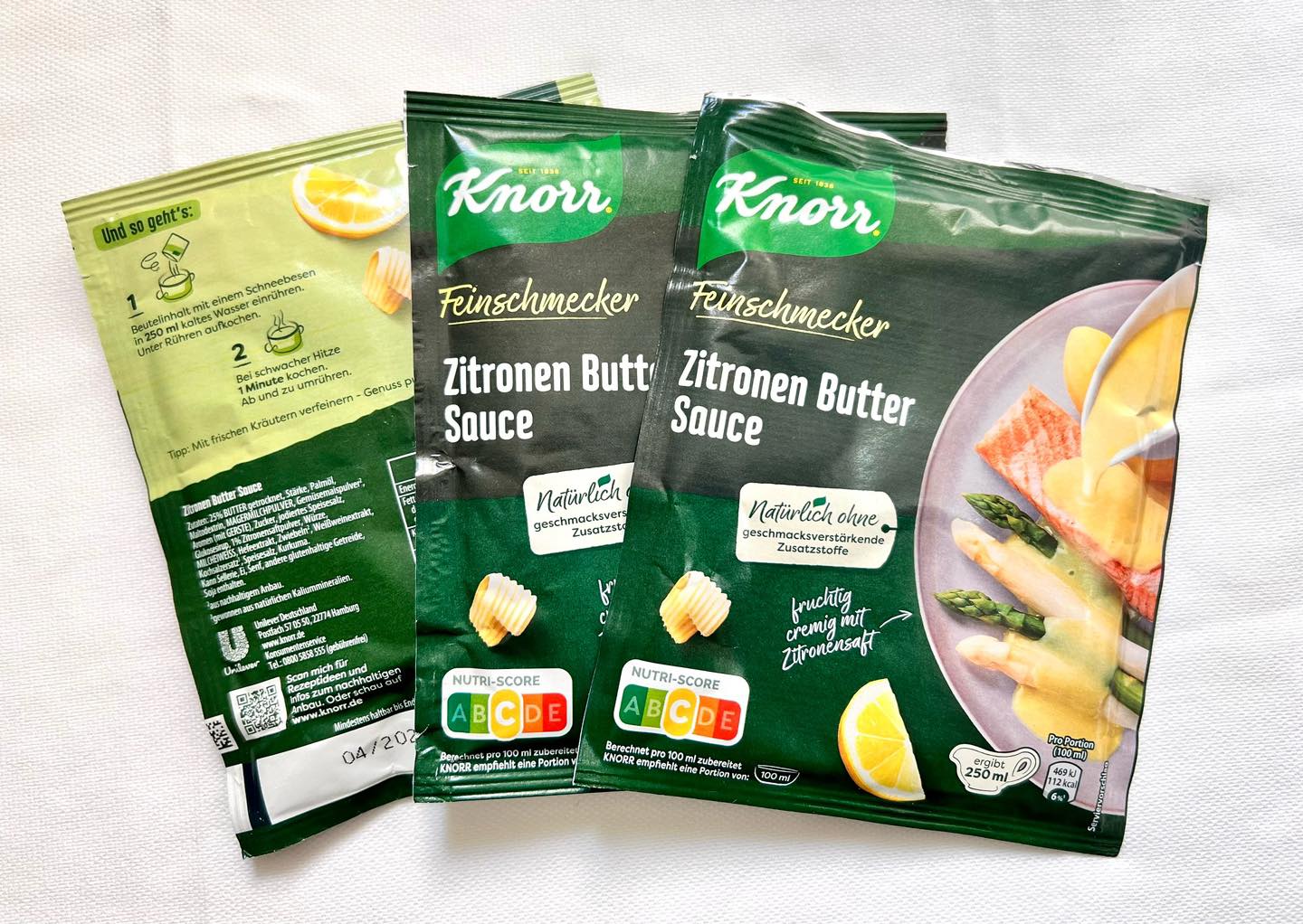 Sốt bơ chanh của hãng Knorr
