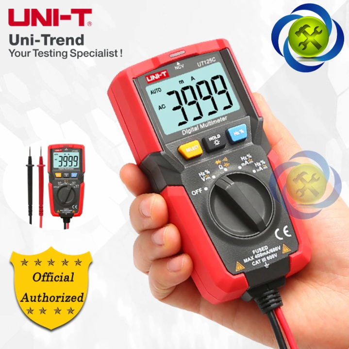 [HCM]Đồng Hồ Vạn Năng Kỹ Thuật Số Uni-T UT125C