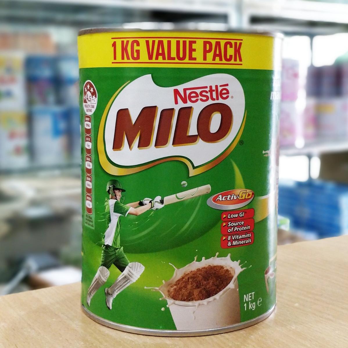 Sữa Milo Úc hộp 01kg-Date 2024