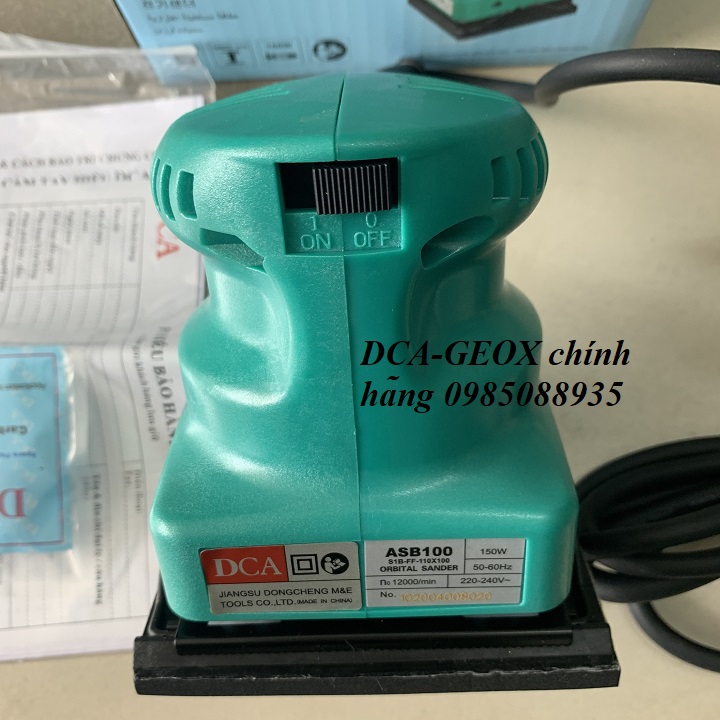 Máy chà nhám vuông asb100 dca 150w