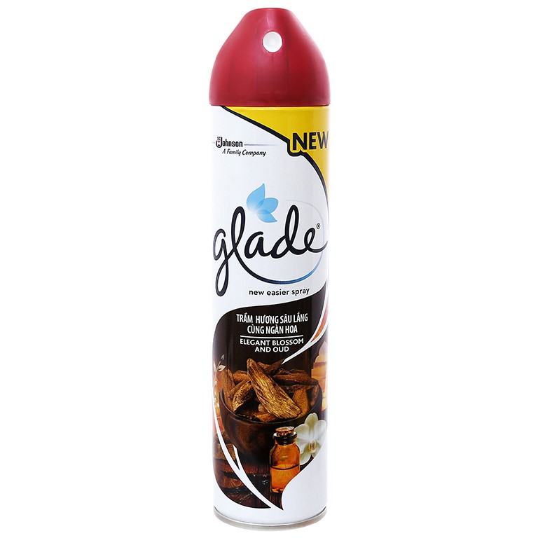 Xịt phòng Glade hương thơm cao cấp 280ml đủ mùi