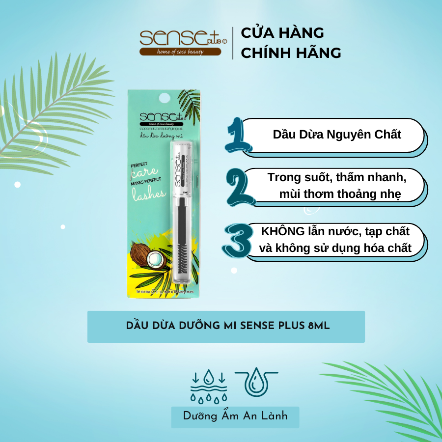 Dầu Dừa Dưỡng Mi Sense Plus