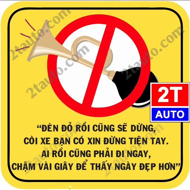 LOGO KHÔNG BẤM CÒI KHI DỪNG ĐÈN ĐỎ
